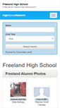 Mobile Screenshot of freelandhighschool.com
